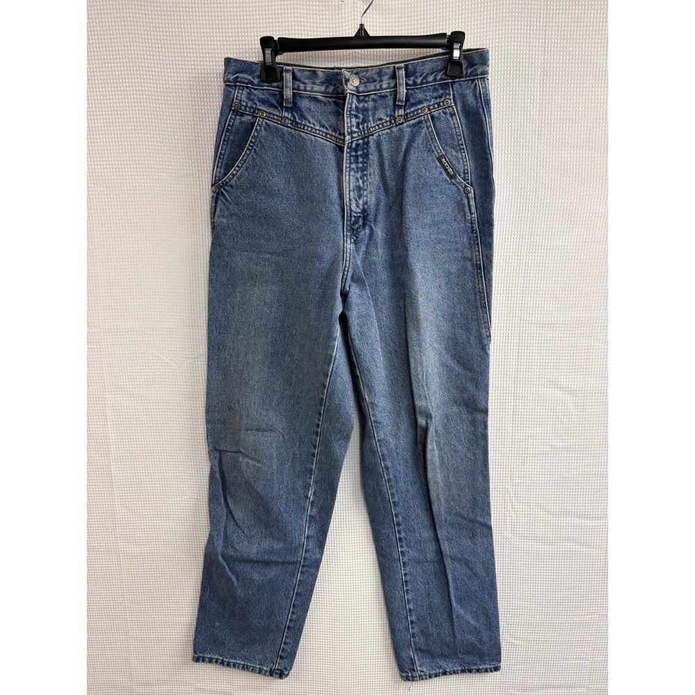Rockies Jeans Mens 32x32 Blue Tapered Relaxed Fit Denim Medium Wash Vintage